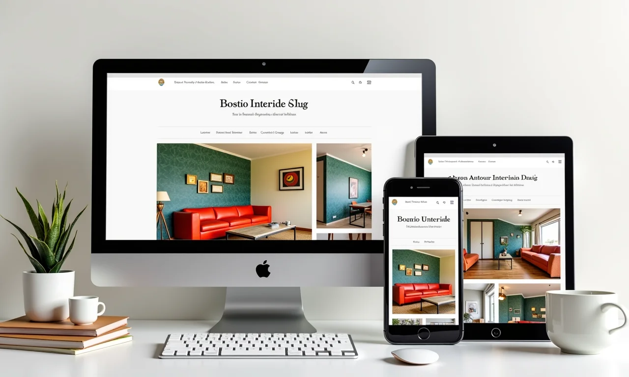 Layout fluido de um site adaptando-se a diferentes telas.