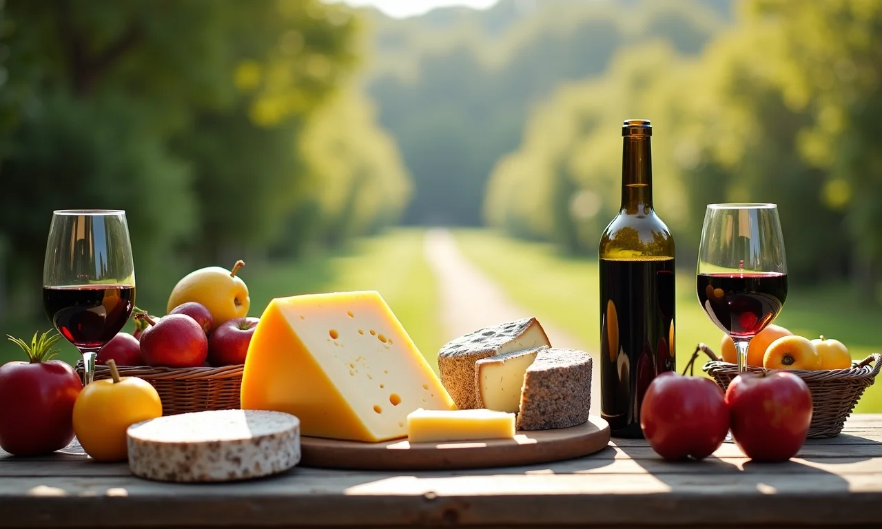 Mesa com iguarias locais na Rota do Agroturismo em Pedra Azul.