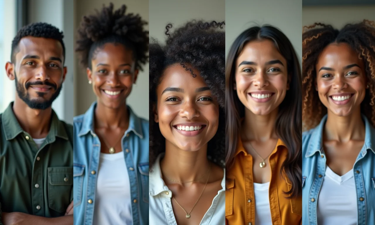 Montagem de educadores em diversas escolas brasileiras, representando os profissionais da educação.