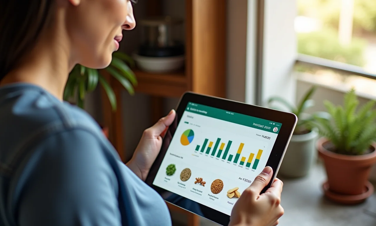 Mulher brasileira diversificando investimentos online com proteção do FGC.