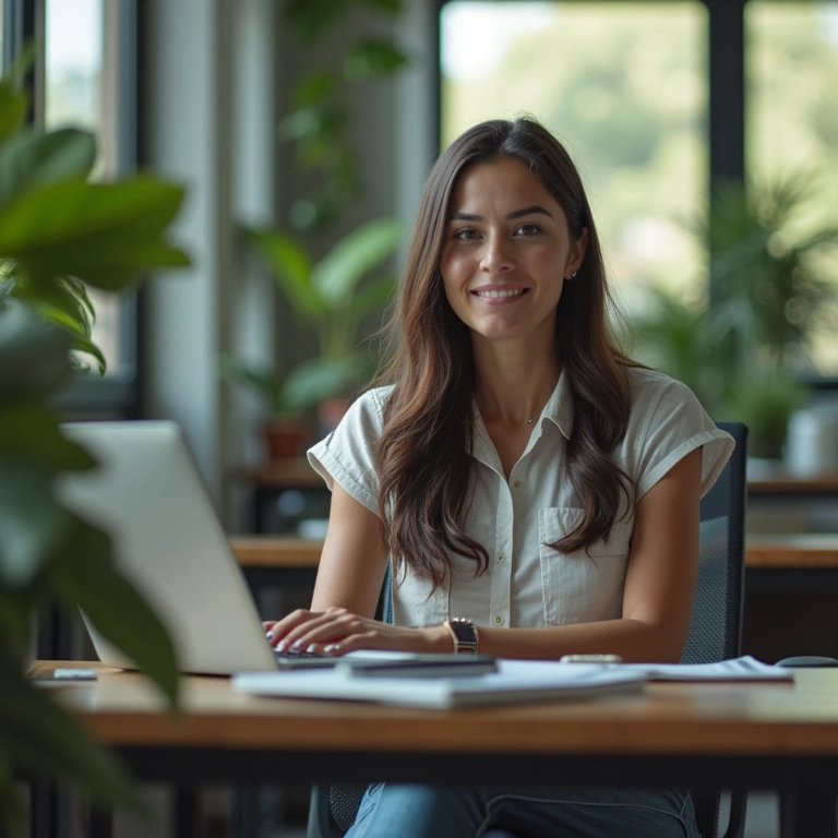 Mulher buscando orientação jurídica com um advogado para lidar com o ciberbullying.