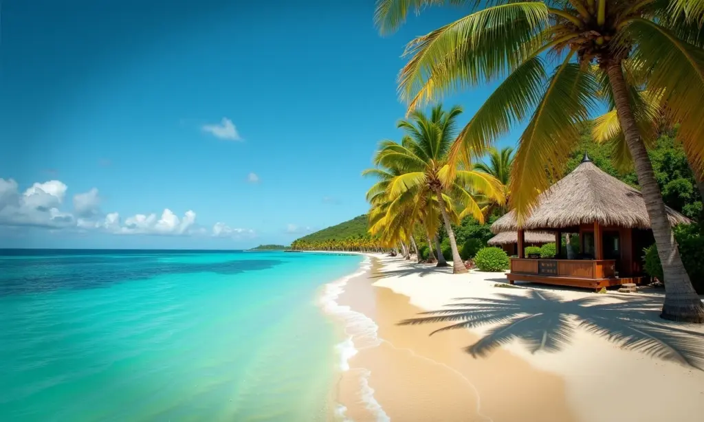 São Miguel dos Milagres: As Melhores Pousadas Pousada de luxo à beira-mar em São Miguel dos Milagres, Alagoas, com águas cristalinas e coqueiros.