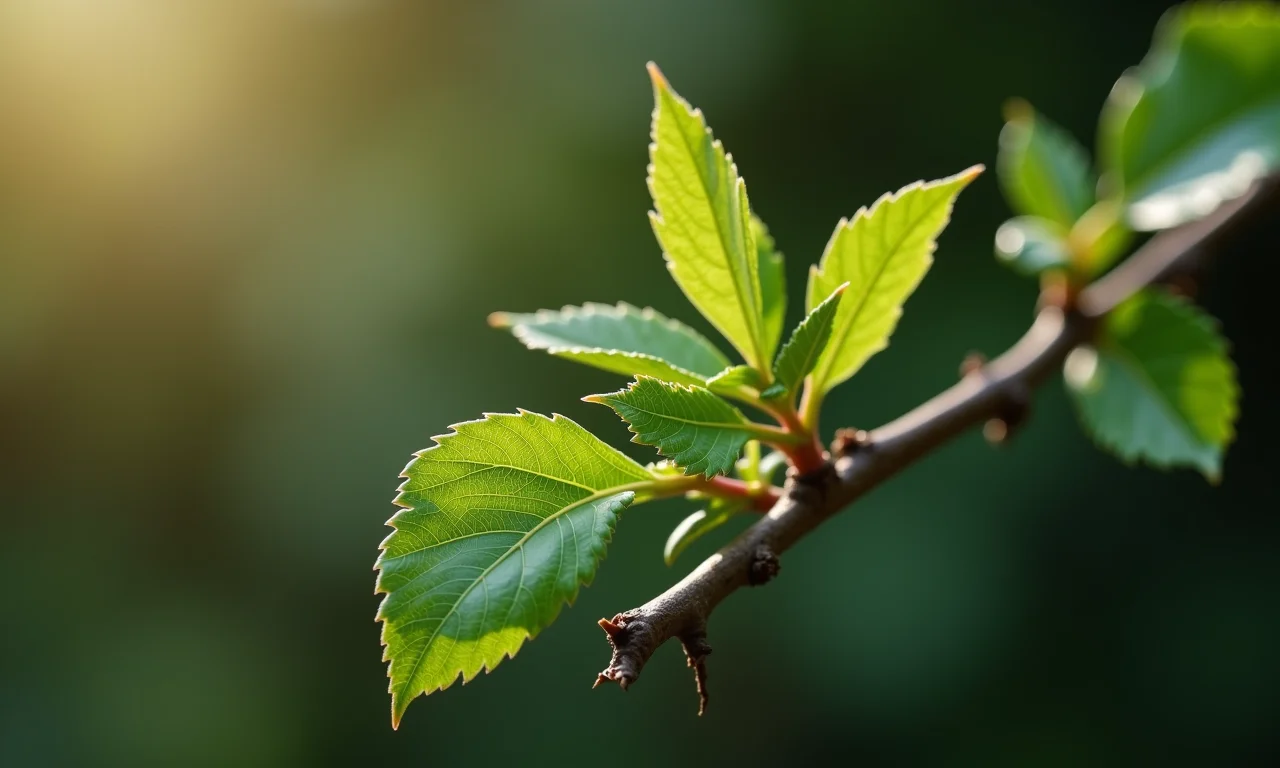 Preparo de galho de arruda para o plantio.