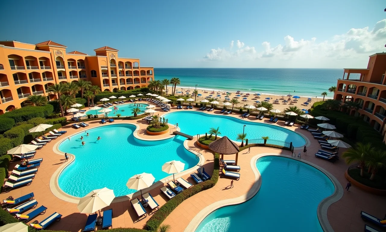 Resort com diversas opções de lazer para todas as idades.