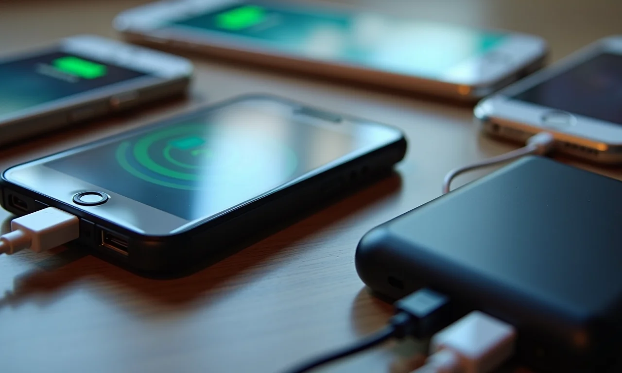 Verificando a voltagem e amperagem do power bank para o celular.