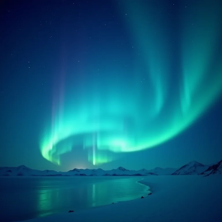 A magia da Aurora Boreal