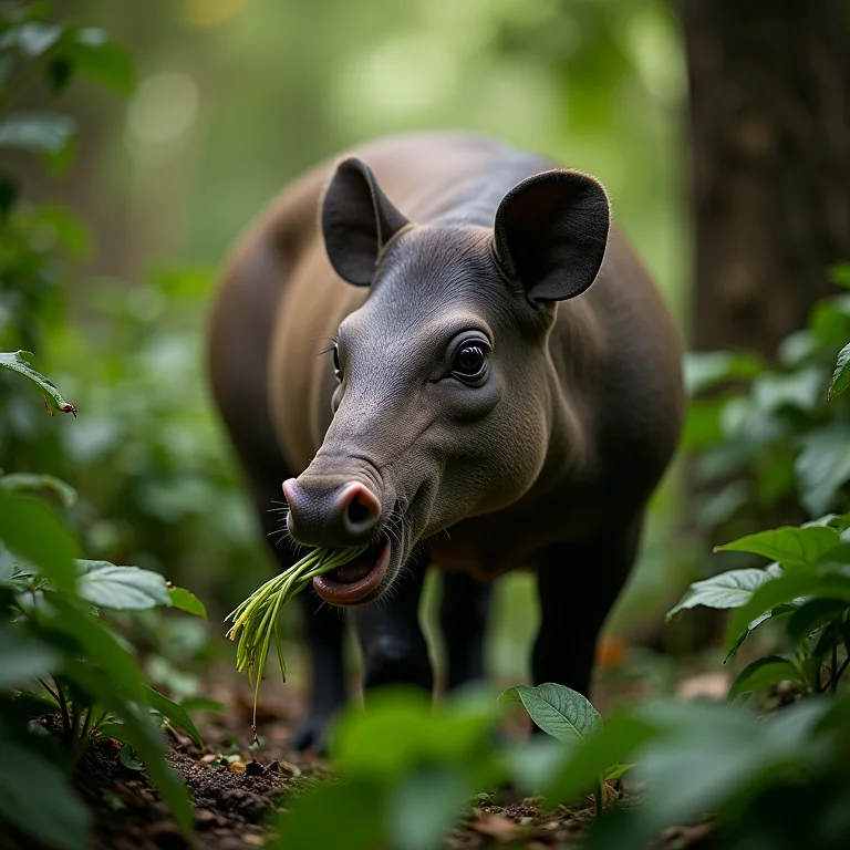 Anta na floresta amazônica