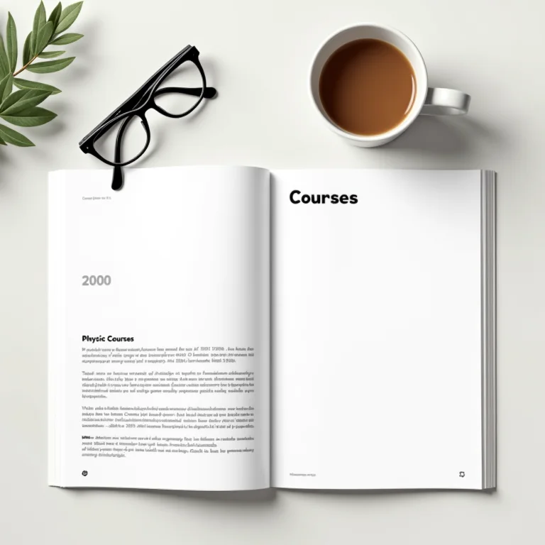 Catálogo de curso de física aberto