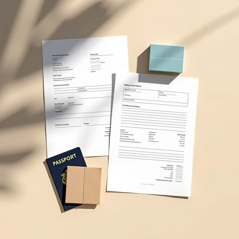 Documentos essenciais (passaporte, fatura, etiqueta de envio). Documentação correta.