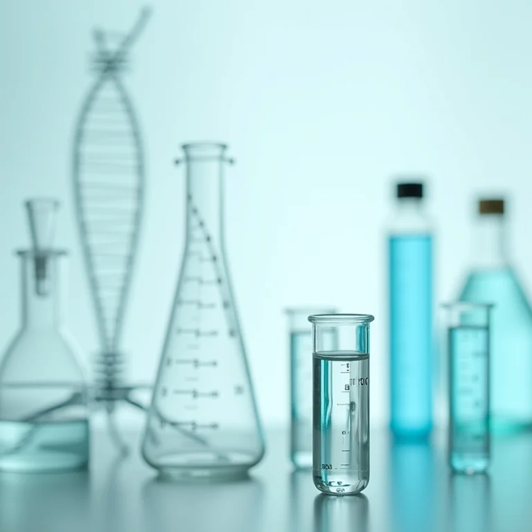 Equipamentos de biotecnologia em laboratório