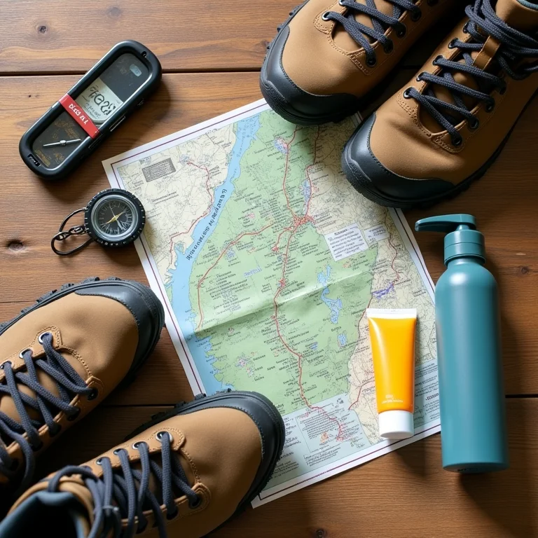 Equipamentos essenciais para uma trilha