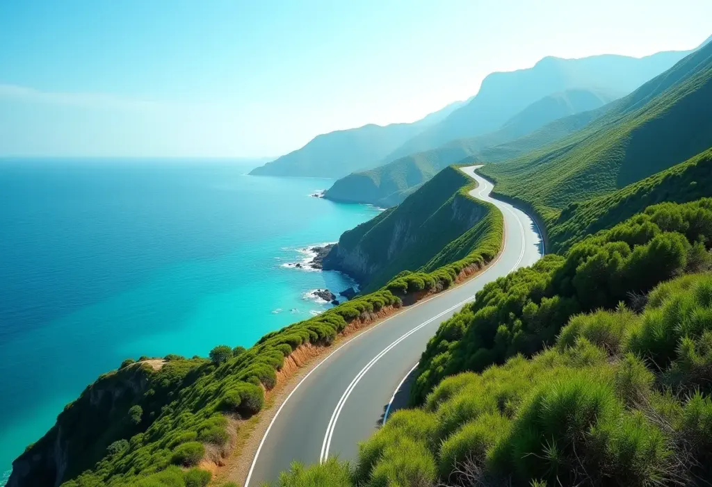 Estrada Rio-Santos: O mapa definitivo para sua próxima aventura Estrada Rio-Santos com paisagem exuberante