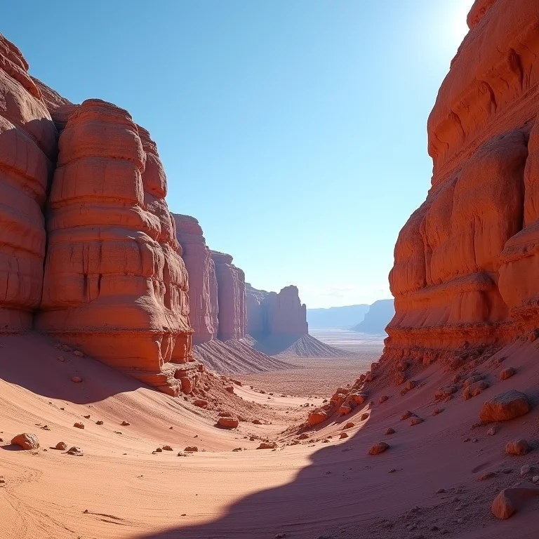 Formações rochosas naturais erodidas pelo tempo