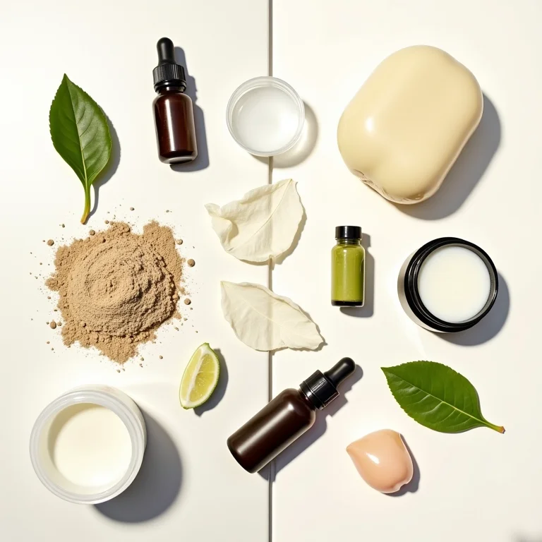Ingredientes naturais vs produtos industrializados para o detox da pele