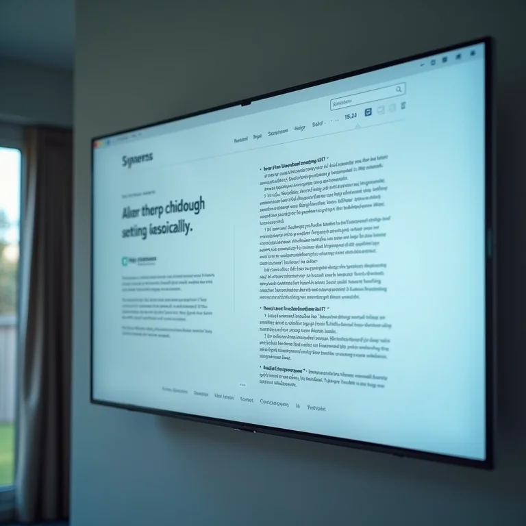 Interface digital com design atraente, mas com letras miúdas escondendo termos legais complexos.