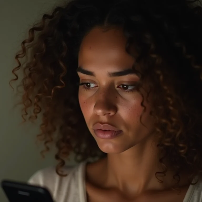 Mãe branca preocupada com conteúdo negativo no Youtube Kids