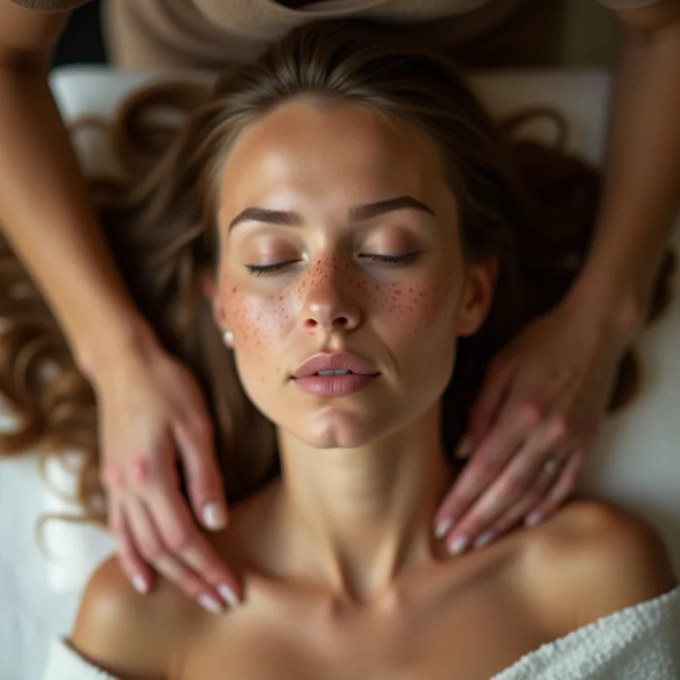 Massagem personalizada em spa de resort