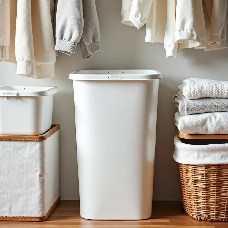 Materiais adequados para organização na área de serviço