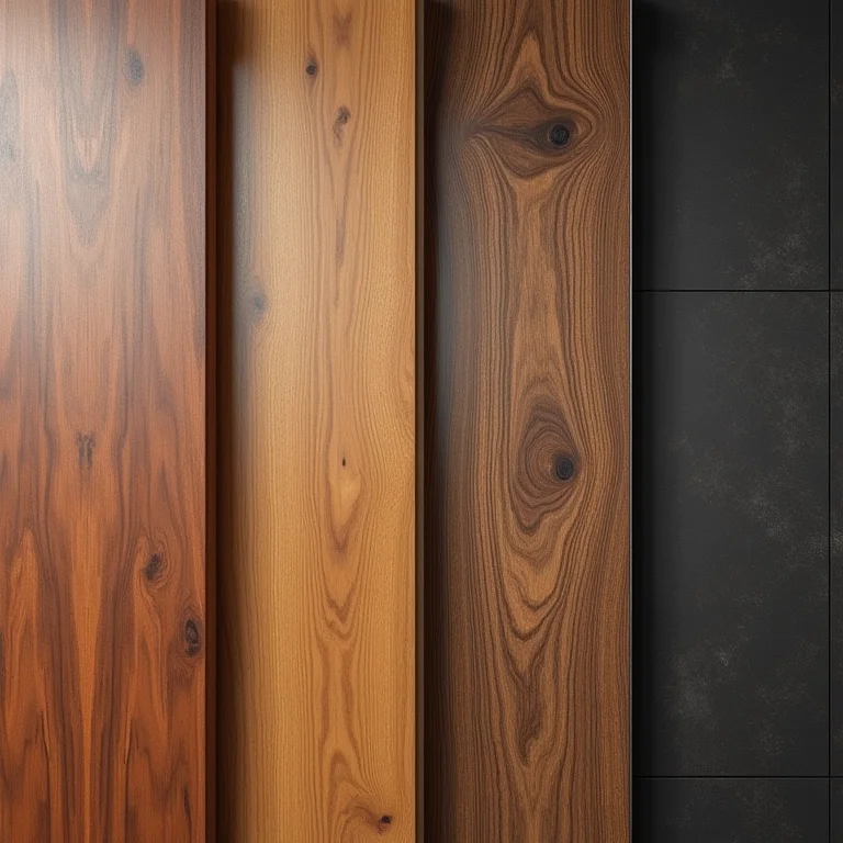 Materiais e acabamentos para painéis de TV