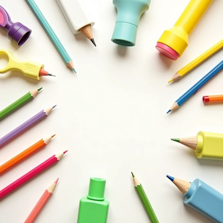 Materiais escolares organizados, simbolizando a implementação da colaboração em sala de aula.