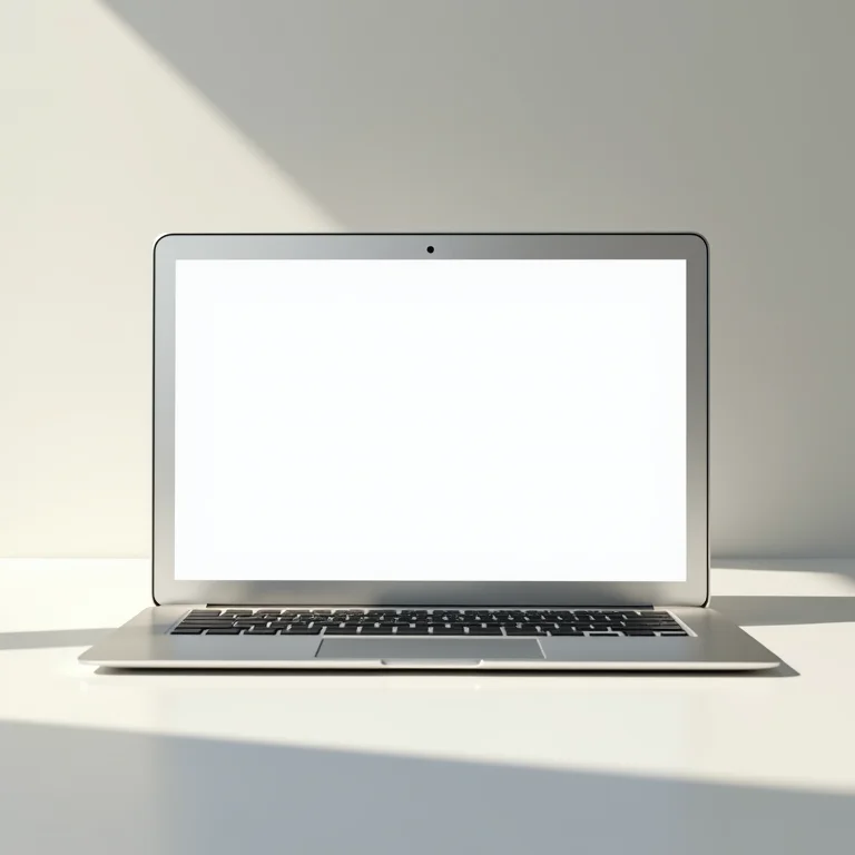 Página de resultados do Google exibida em tela de laptop.