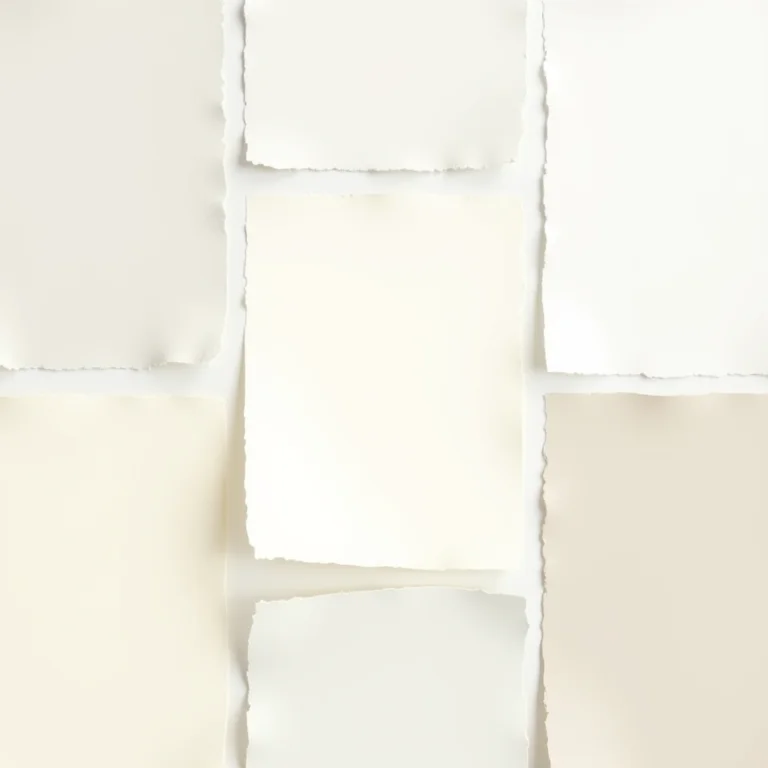 Paleta de cores claras para ampliar espaços