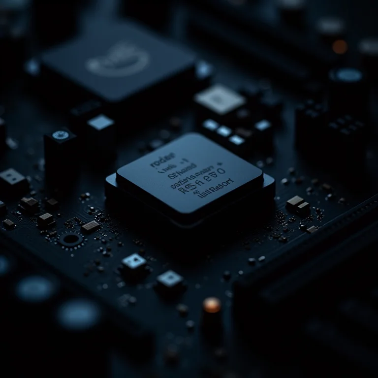 Placa de circuito com componentes de hardware para games