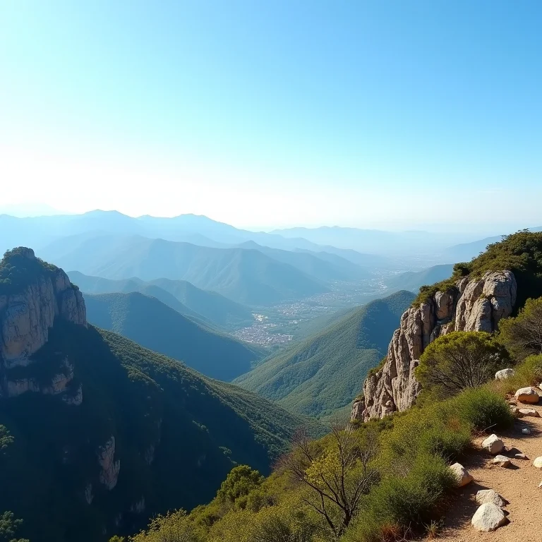 Vista panorâmica do Mirante do Centrinho de Cavalcante