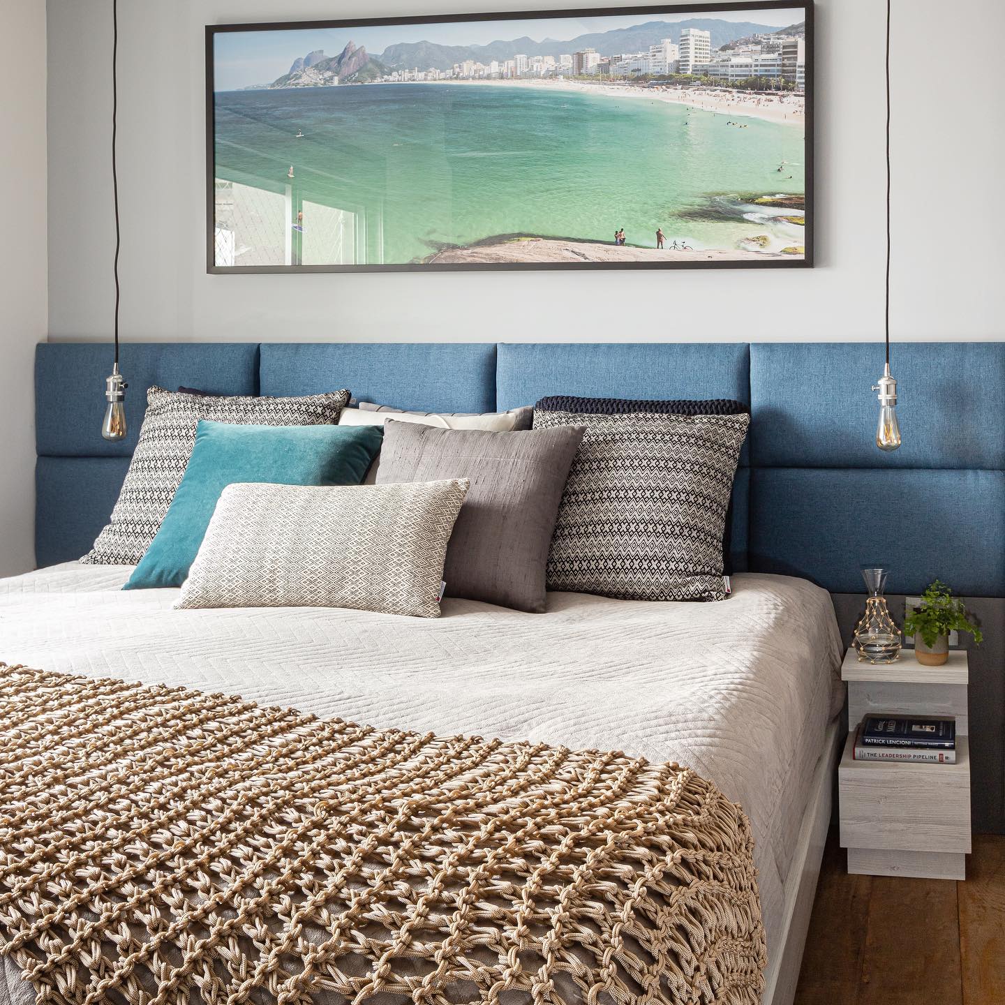 decoração de quarto de casal moderno