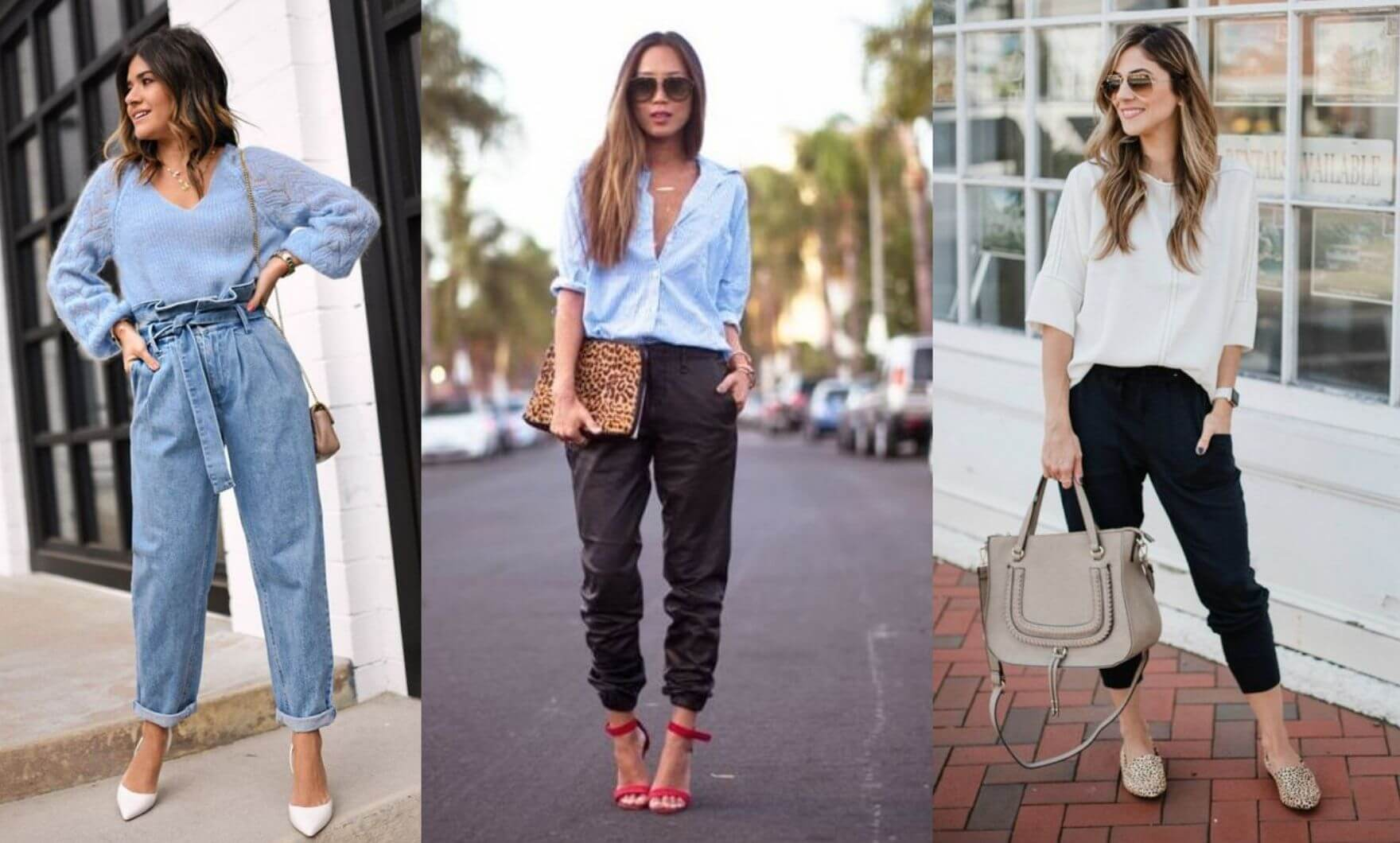 10 maneiras de usar calça jogger no trabalho