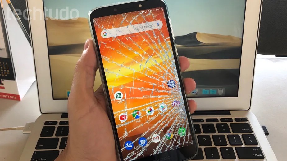 celular com tela quebrada o que fazer