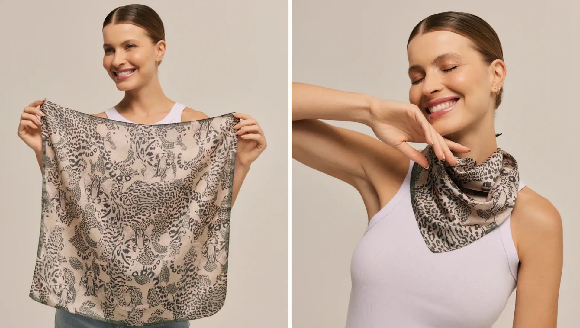 como usar lenço no pescoço