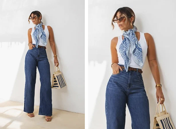 Dicas de estilo: Amarrações de lenço para looks casuais e formais