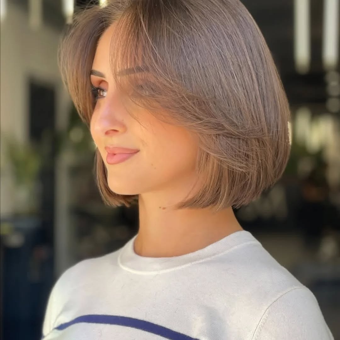 Chanel de Bico com Franja: Personalidade em Destaque - inspiração 1