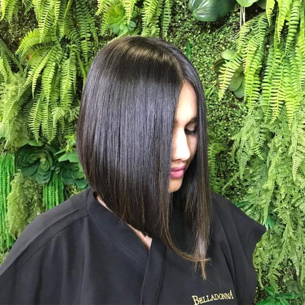 Chanel de Bico para Rostos Quadrados: Suavizando Traços - inspiração 2