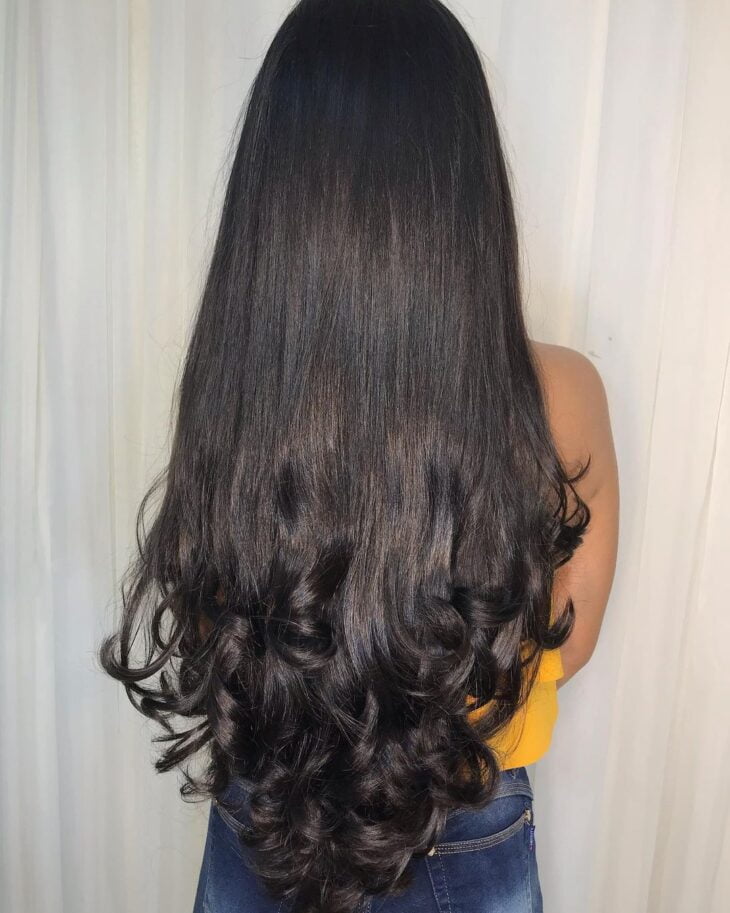 Cortes Longos Repicados em V: Para Quem Busca Impacto - inspiração 2