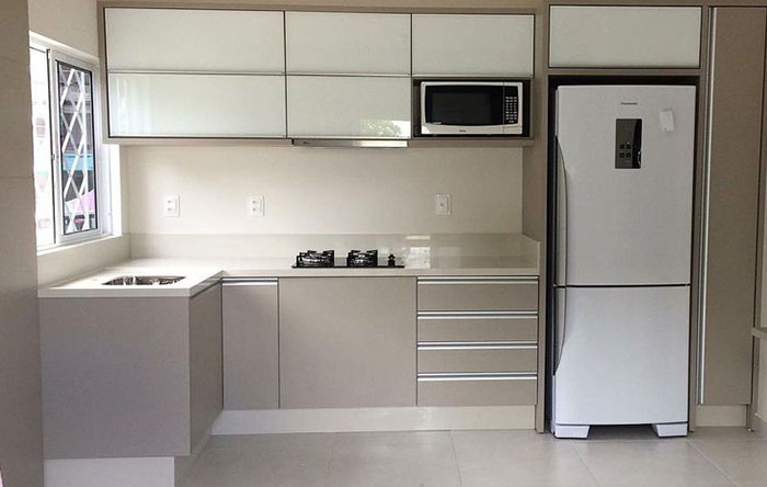 Otimização do Layout: Como Explorar os Cantos da Sua Cozinha em L - inspiração 2