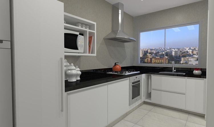 Revestimentos Inteligentes: Durabilidade e Estilo para Pequenas Cozinhas - inspiração 2