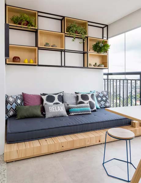 A Dupla Perfeita: Futon e Almofadas para um Lounge Exclusivo - inspiração 2