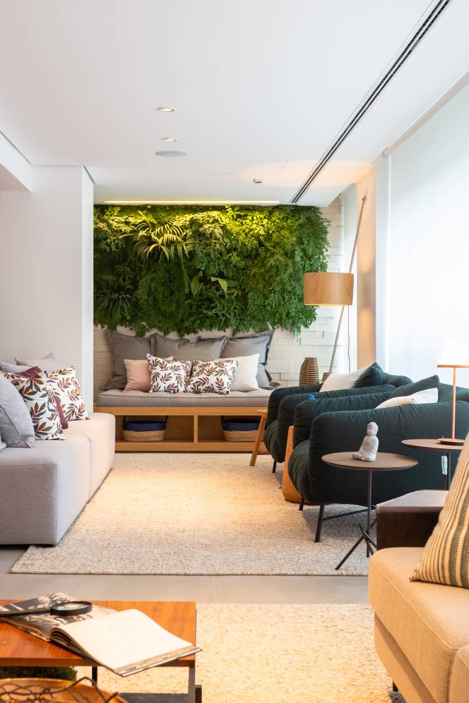 Cores e Estampas que Ditão Tendência em Futons - inspiração 2