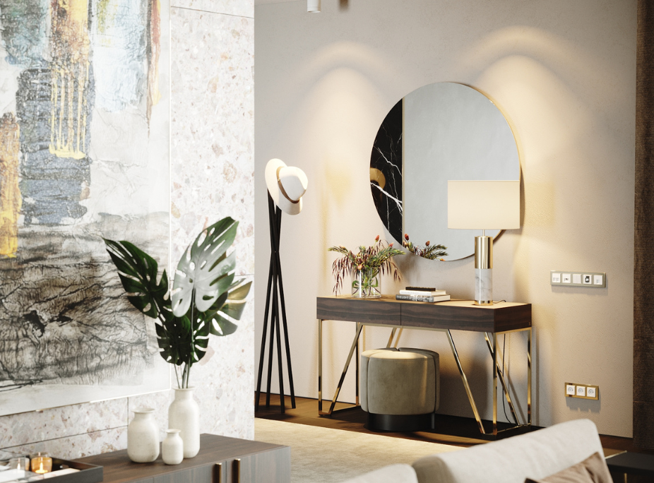 decoração de hall de entrada