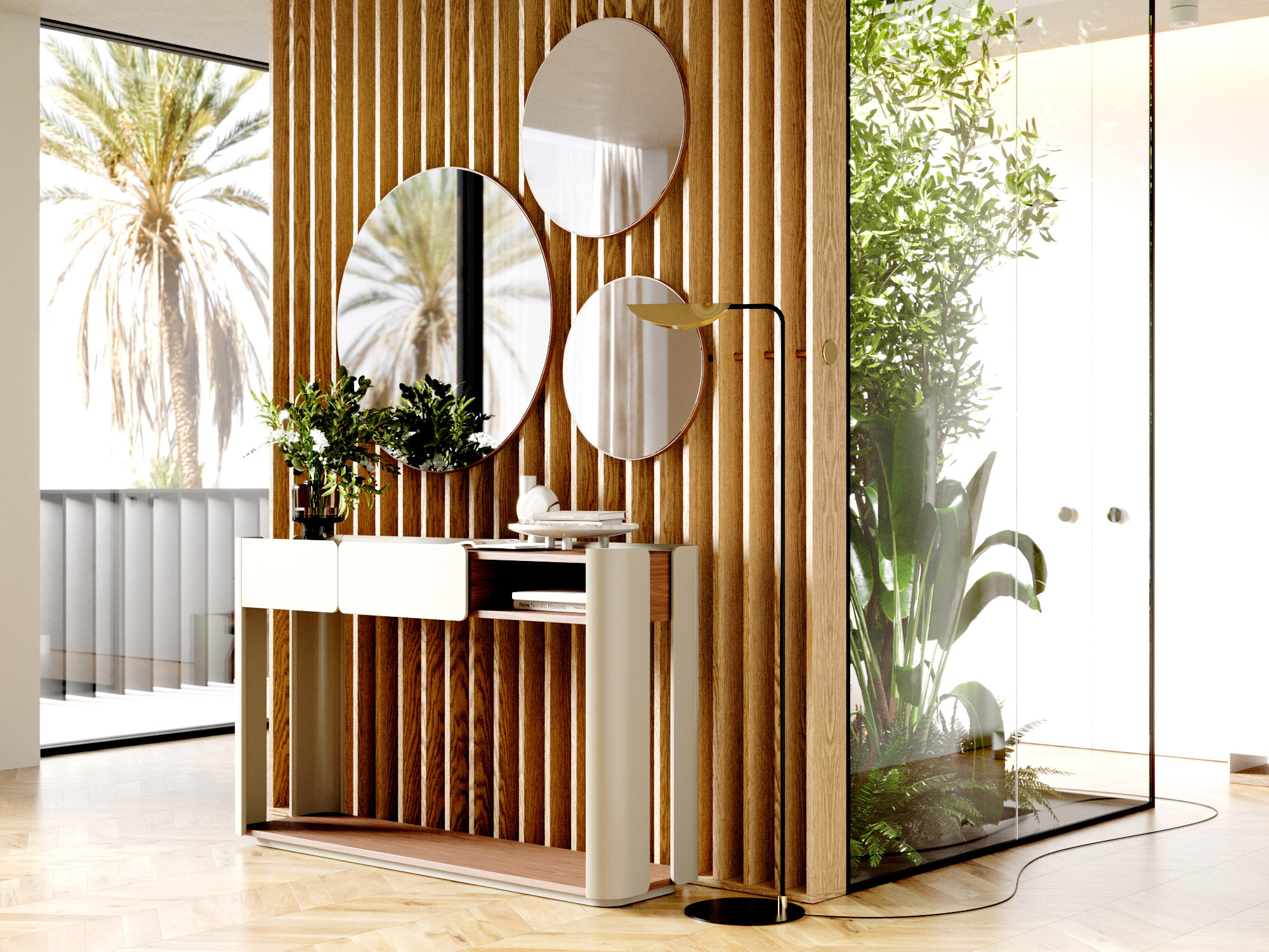 decoração de hall de entrada