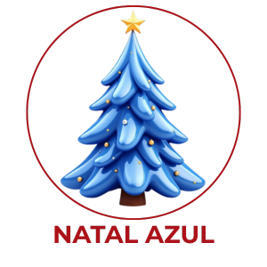 decoração de natal azul