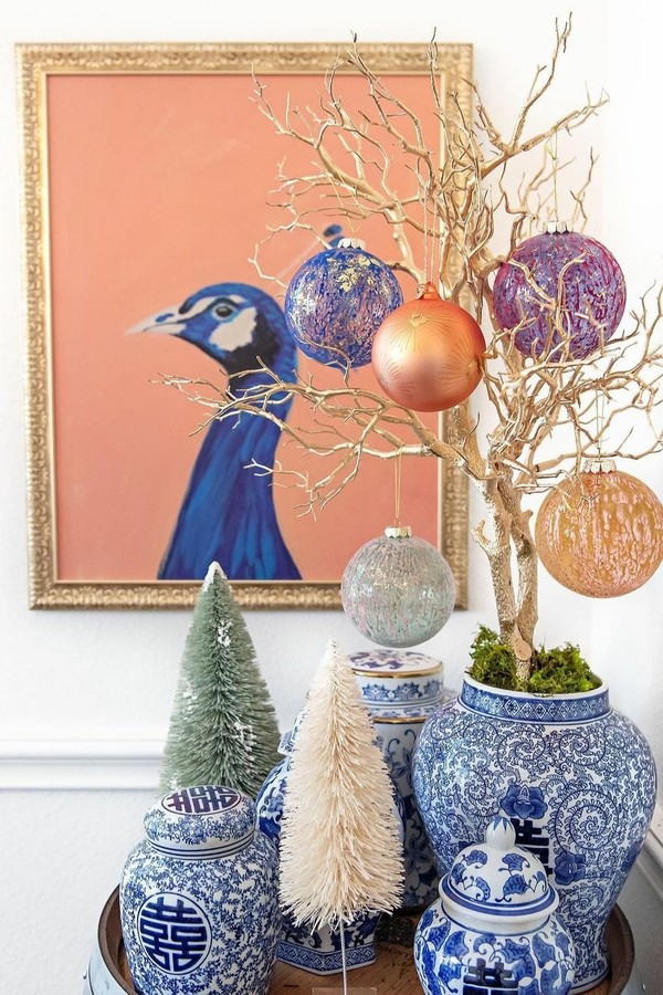 Azul-Claro e Ciano: A Leveza do Gelo e a Pureza para um Natal Sereno - inspiração 1