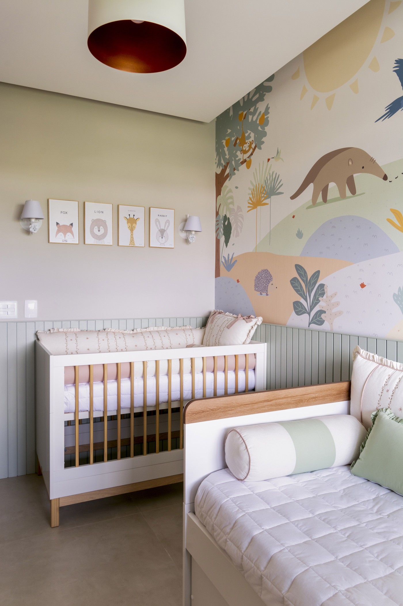 DIY: Adesivos de Parede e Pintura Temática de Raposa para o Quarto do Bebê