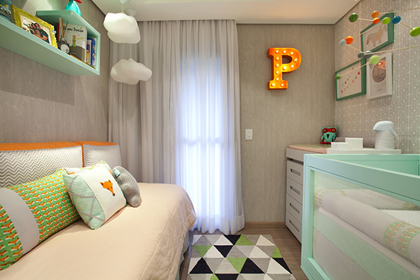 decoração de quarto de bebê raposa