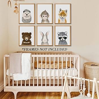 decoração de quarto de bebê raposa