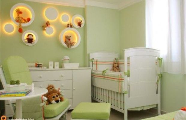 Os melhores papéis de parede e adesivos para um quarto de bebê safari