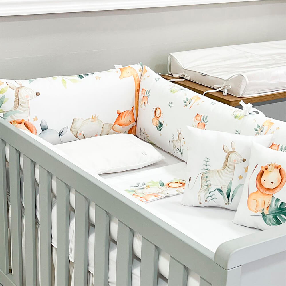 Iluminação perfeita para o quarto de bebê safari: conforto e segurança