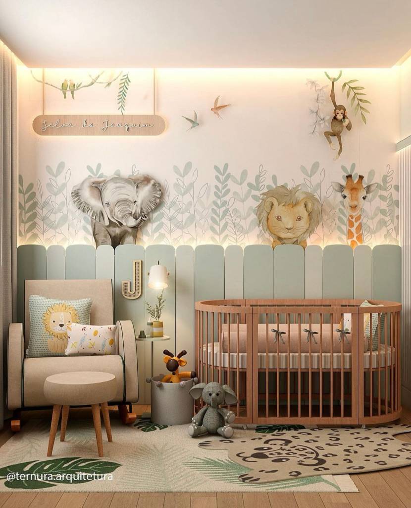 DIY: Crie um quarto de bebê safari com orçamento limitado